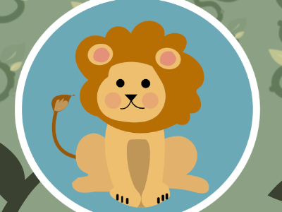 Brave Little Lion jungle lion the attic