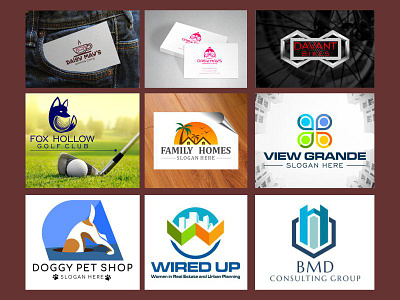 Portfolio logo design design logo