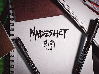 Nadeshot Type grunge ink nadeshot type typography