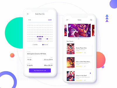 Cinema App02 app application cinema ios mobile movie ticket