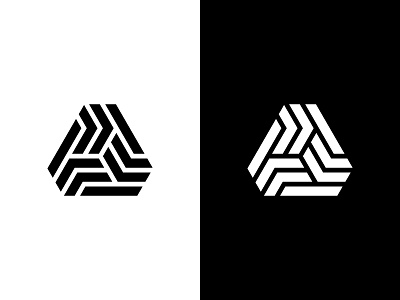 Wip line logo mark symbol