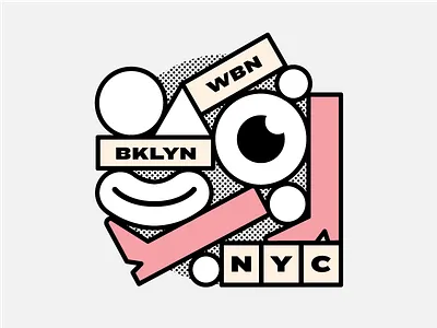 WeirdButNice™ branding custom lettering identity lettering logotype new york nice nyc typography weird