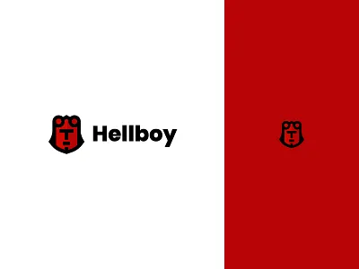 Hellboy Logo brandidentity branding health hellboy logo logomark