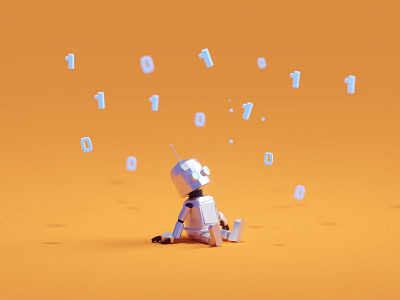 Music Gateway Illustrations animation b3d blender illustration isometric low poly music music gateway render robot