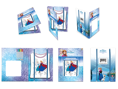 Frozen Tshirt Packaging cloth disney frozen packaging