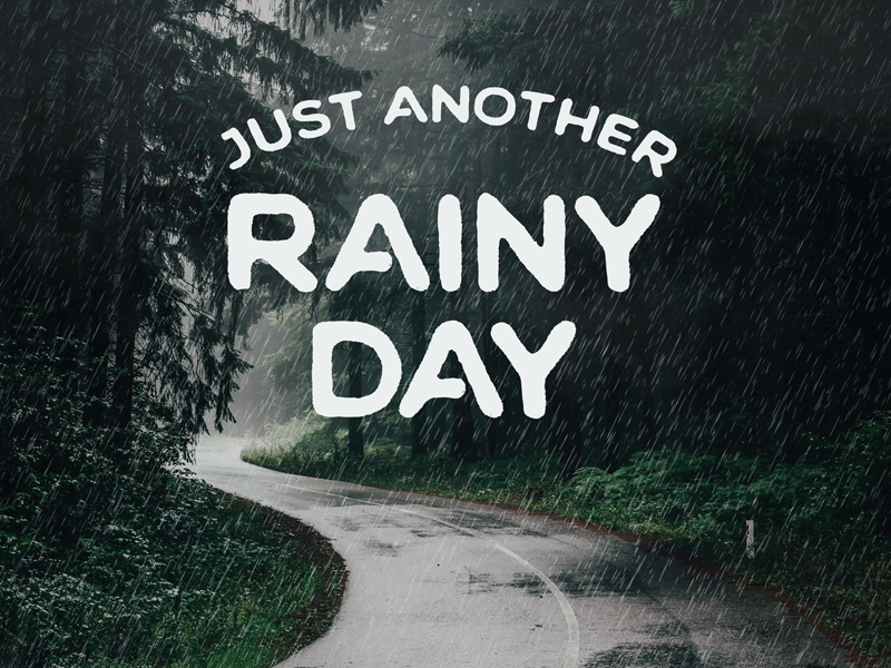 Rainy Day ⛈ 💦 animated day gif photoshop rain rainy water