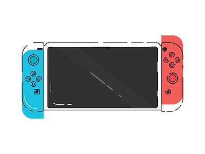 Nintendo gamers illustration minimal nintendo simple sweet