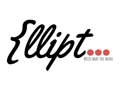 Ellipt - Text light logo text