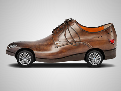 Photomanipulation car effect fast manipulation photoshop shoes