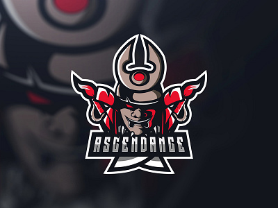 Acsendance ascendance esports gaming illustrator logo xero xerodesignz