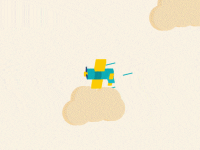 Jolly Flying animation flying illustration jet fly motion graphics