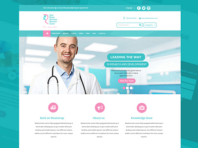 Dental Clinic - website dental