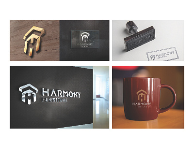 Harmony Kitchen Logo aplication app art branding design graphic icon ios logo mockup ui