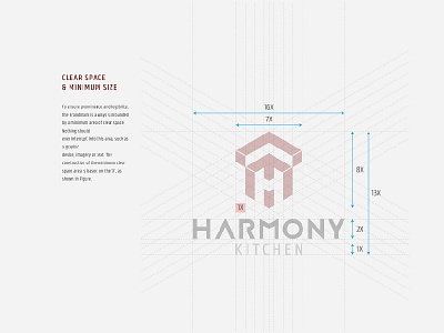 Harmony Kitchen Logo aplication app art branding design graphic icon ios logo mockup ui