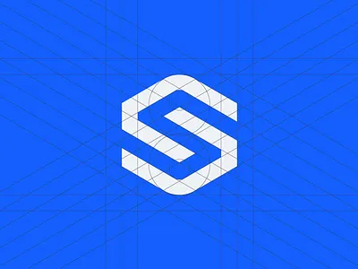 Senthings artangent cube design geometric logo sense sent things