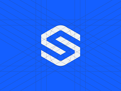 Senthings artangent cube design geometric logo sense sent things