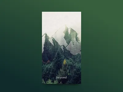splash screen - dailyUi 093 daily ui challenge dailyui dailyui093 mountain splash screen