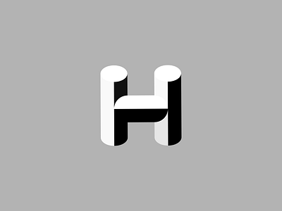 H for 36daysoftype 36days 36daysoftype abstract icon letter logo mark type