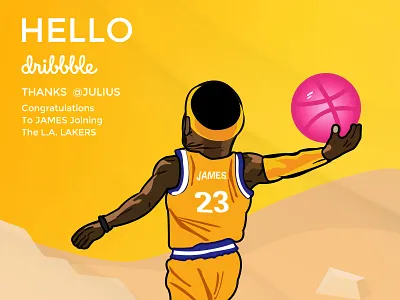 Hello Dribbblers! frist shot