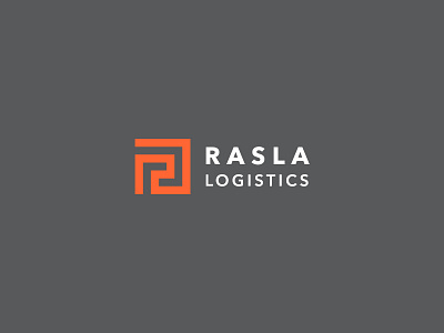 RASLA Logistics branding corporate iconic identity ksa logistics logo logo design r rasla saudi arabia transportation