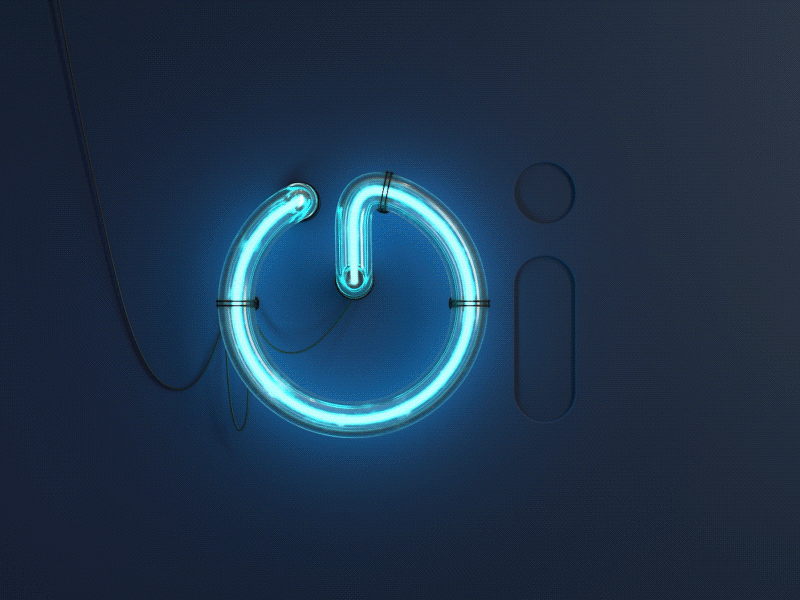 Open Innovation - BBVA ae after effects bbva c4d cinema 4d innovation lights neon open talent