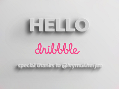 Hello-dribbble hellodribbble new