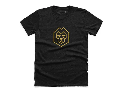 Aslan Creative Studio Logo Tee aslan branding bureau cotton creative design illustration lion logo shirt studio tee