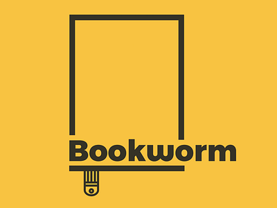 Bookworm bookworm branding graphic design logo thirty logos