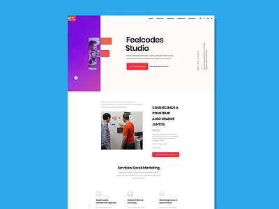 Feelcodes new website art brand feelcodes ui ux webdesign website