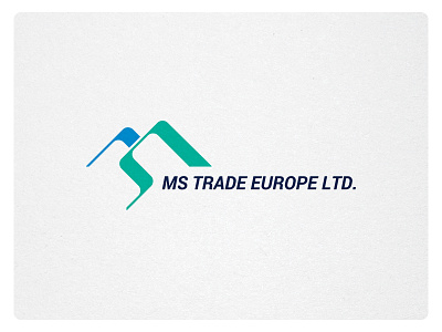 MS Trade Europe design logo