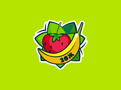 proper diet logo banana logo strawberry