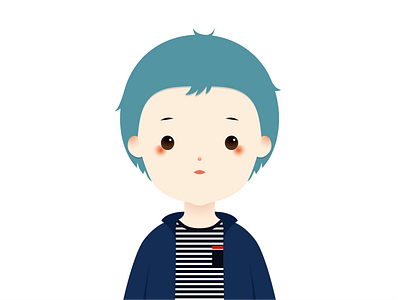 Profile Picture boy design illustration profile picture vector