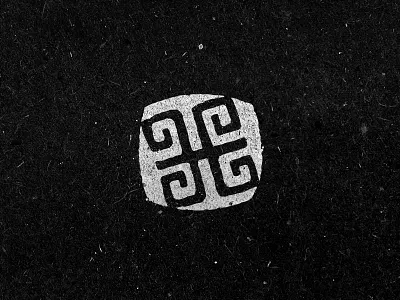 Oriental Symbol Sign Concept grain grunge mystic pattern rough sign stain texture