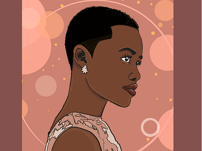 Lupita african american illustration lupita wakanda