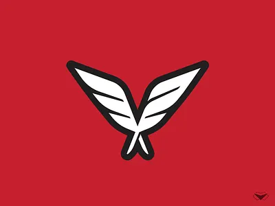 EZ Letter Feather Logo auto black e feather flag letter logo logotype racing red typography z