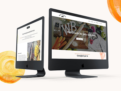 Woof Bakery - Handmade for pets with love bakery css3 design digital html html5 pets php wordpress