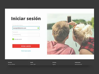 Sing Up design form interface login signup ui user interface