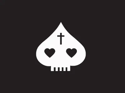 Servant Of Spades black jack christian skull