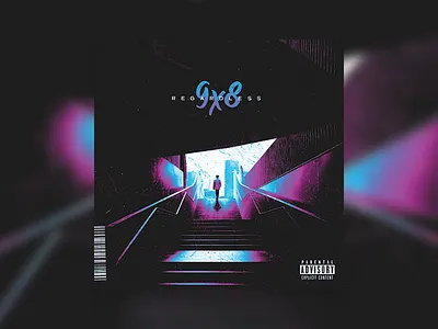 • r e g a r d l e s s • album bold cyberpunk glitch grunge punk techno type typography vaporwave