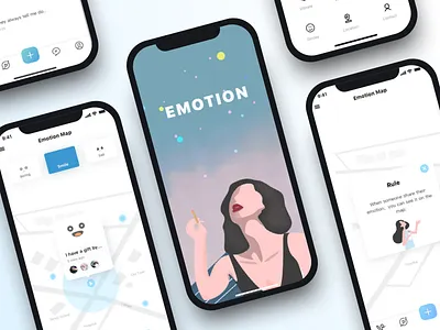 Emotional Museum 03 calendar emotion expression girl museum share ui