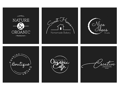 logo stamp banner banner logo typography vector