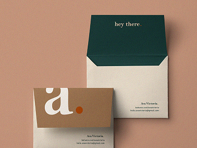 Stationery // Personal Branding brand identity branding envelopes graphic design minimalism personal personal branding stationery