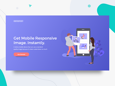 Illustration Landing Page Exploration adobexd animation concept freebie gif illustration landing page mobile responsive ui user interface ux