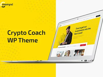 Monyxi | Cryptocurrency Trading Business Coach WordPress Theme bitcoin wordpress theme blockchain business trading wordpress theme crypto blog crypto coach cryptocurrency wordpress theme