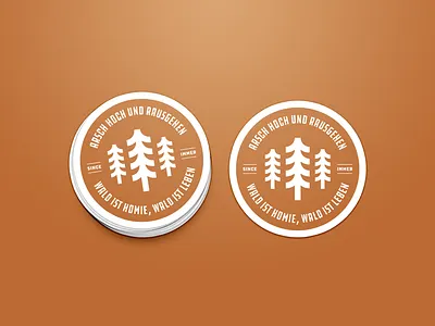 Sticker / Outdoor Badge badge logo logodesign outdoor outdoorbadge sticker