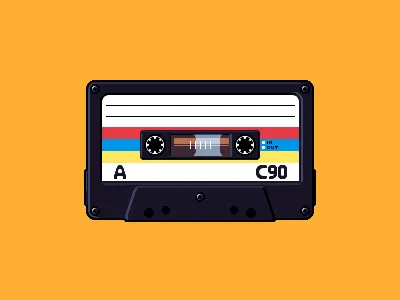 Cassette cassette gamedev illustration pixel art retro