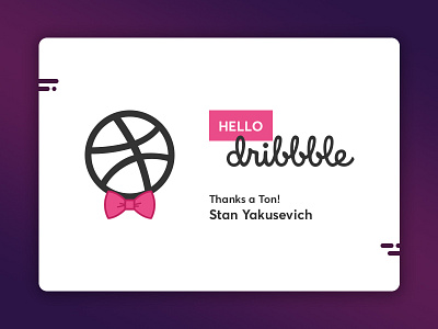 Hello Dribbble