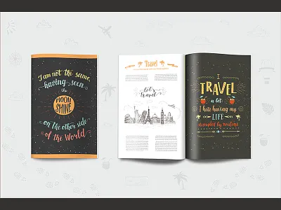 Travel quotes, hand drawn lettering cards. Prints for t-shirt. adventure explore font hand drawn lettering hand lettering handwritten letter print for t shirt quote travel typography wanderlust
