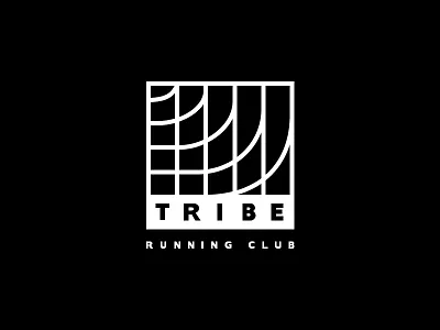 Tribe Running Club club logo logotype mark running sport stadium