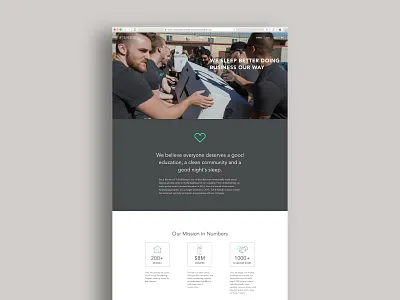 Social Mission Site digital philanthropy social good social mission ui ux web design